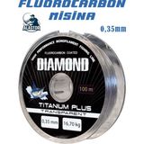 Alastor 100M Titanium Plus Fluorocarbon Misina 0,35mm 16,70 kg Yüksek Performanslı Misina