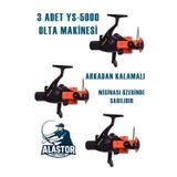 Alastor 3'Lü Olta Makinesi 5000'Lik Olta Makinesi Arkadan Kalamalı Olta Makarası