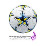 Alastor Ala Store Şampiyonlar Ligi Futbol Topu Halı Çim Saha Profesyonel Futbol Topu Dikişli 5 Numara - Beyaz