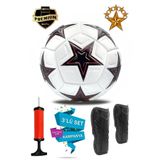 ALASTOR Futbol Topu 3lü Set Profesyonel Halı Saha Topu Dikişli Top Kaliteli Futbol Topu Tekmelikli