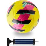 ALASTOR Futbol Topu Öğretici 5 Numara Dikişli Kaliteli Pompa Hediyeli - Beyaz
