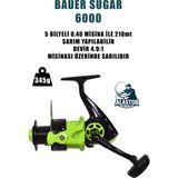 Alastor Olta Makinesi Sugar 6000 Olta Makarası 5 Bilyeli 9 kg Drag Gücü Olta Makinası