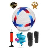 ALASTOR Profesyonel Futbol Topu 3'Lü Set Dikişli Futbol Topu Sert Zemin Halı Saha Futbol Topu