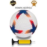 ALASTOR Profesyonel Futbol Topu Pompa Dikişli Futbol Topu Sert Zemin Halı Saha Futbol Topu Avantajlı Ürün - Lacivert