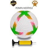ALASTOR Profesyonel Futbol Topu Pompa Dikişli Futbol Topu Sert Zemin Halı Saha Futbol Topu - Yeşil