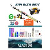 Alastor Profosyonel Deniz Ve Göl Olta Takımı 300Cm Kamış 100-300Gr Atarlı Kamış Olta Seti Sazan Seti Takımı