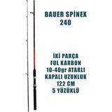 Alastor Spinex Olta Kamışı Spin Olta Kamışı 10-40GR Atarlı Ful Karbon