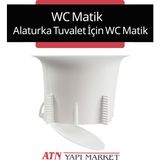 Alaturka Tuvalet Için Wc Matik Kabı – Yer Tipi Tuvalet Haznesi – Wc Aparatı – Plastik Wc Matik