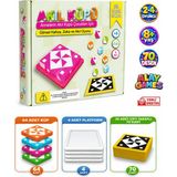 Alay Ticaret Akıl Küpü - Görsel Hafıza, Zeka ve Akıl Küpleri - Q-Bitz 1-4 Oyuncu İçin 8+ Yaş Eğitici Eğlence
