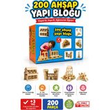 Alay Ticaret Becerikli Yapılar 200LÜK Ahşap Yapı Blokları