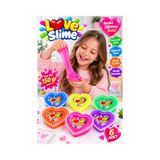 ALAY Ticaret Love Slime Oyun Jeli - ( 6 Adet ) - 150'şer Gr. Eğitici ve Öğretici Motor Becerileri Geliştiren Oyun Jeli