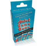 Alay Toys Anlat Sana Bana Kelime Oyunu Birbirinden Zor 4 Farklı Seri - Anlat Bakalım - Anlat Lütfen - Mavi