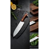 Alaz: Santoku Şef Bıçağı - Özel Japon Şef Bıçağı