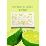 Alazpack Limon Esanslı Islak Mendil Baskılı Tek Kullanımlık Cep Mendili 7*12 100 Adet