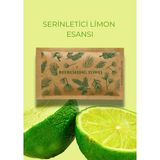 Alazpack Limon Esanslı Kraft Tek Kullanımlık Islak Mendil Cep Mendili 100 ADET