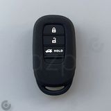 Alazpay Honda Civic Accord Cr-V Hr-V Zr-V Nokta Desenli Silikon Anahtar Kılıfı - Siyah