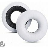 Alazpay Sony Wh-Ch 500 510 Mdr ZX330 ZX310 ZX220 ZX100 ZX600 V150 V300 Uyumlu Kulaklık Pedi Sünger Yastığı - Beyaz