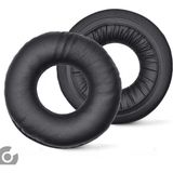 Alazpay Sony Wh-Ch 500 510 Mdr ZX330 ZX310 ZX220 ZX100 ZX600 V150 V300 Uyumlu Kulaklık Pedi Sünger Yastığı - Siyah