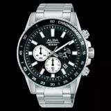 Alba At3l17x1 Quartz Çelik Gri Siyah Kadran 45 Mm Erkek Kol Saati