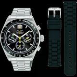 Alba Au5025x2 Quartz Çelik Gri Siyah Kadran 10 Atm 42 Mm Erkek Kol Saati