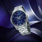Alba AZ8015X1 Quartz Çelik Gri Lacivert Kadran 42 mm Erkek Kol Saati - tek ebat