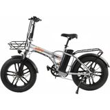 Alba Fold F Premium 500 W Gri Katlanabilir Elektrikli Bisiklet