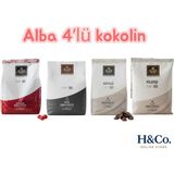 Alba Kokolin 4lü Set Sütlü Bitter Frambuaz Fildişi - Kokolin-Çikolata - 4 kg