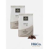Alba Kokolin Sütlü 2'li Avantaj Paket - Kokolin - Çikolata - Damla - 2 kg