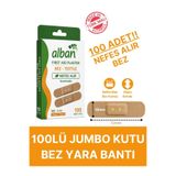 Alban Bez Yara Bandı 19mm X 72mm 100 Lü Paket