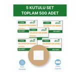 Alban Enjeksiyon Flaster 22mm 500 Adet 5 li Paket