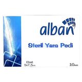 Alban Steril 5x7.5 cm 10lu Paket Yara Pedi
