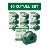 Alban Tıbbi Kağıt Flaster 1,25cmx5m, 10 Kutulu Set, Medikal Pore Cerrahi Bant