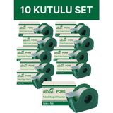 Alban Tıbbi Kağıt Flaster 5CMX5M, 10 Kutulu Set, Medikal Pore Cerrahi Bant - 10LU