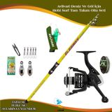 Albastar Elagant 420 Cm 100-200 Gr Avlivari Superx Tam Takım Hobi Surf Olta Seti-9596
