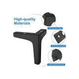 Albatros 10 Cm Modern Model Metal Mobilya, Dolap, Koltuk, Tv Ünitesi Ayakları (4 Adet)Robot Süpürge