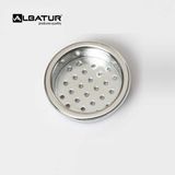 Albatur 141-0620-1800 34mm Krom Plastik Yuvarlak Menfez
