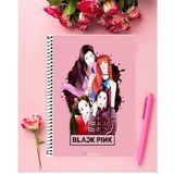 albeni-a4-01-ckpink Defter 1 ADET ÖZEL TASARIM A4 BOYUTU 21*29 cm TELLi kareli DEFTER