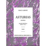Albeniz: Asturias (leyenda) De Suite Espanola Op.47 No.5. Für Klavier