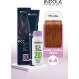 Alberobello Oksidan+Indola Pcc Saç Boyası 60 Ml. (1'er Adet) - 6.4 Koyu Kumral Bakır