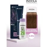 Alberobello Oksidan+Indola Pcc Saç Boyası 60 Ml. (1'er Adet) - 6.83 Koyu Kumral Çikolata Altın
