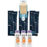 Alberobello Oksidan+Indola Pcc Saç Boyası 60 Ml. (3'er Adet) - 10.0 Açık Sarı