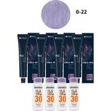 Alberobello Oksidan+Indola Pcc Saç Boyası 60 Ml. (4'er Adet) - 0.22 Kreator Yoğun İnci