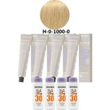 Alberobello Oksidan+Indola Pcc Saç Boyası 60 Ml. (4'er Adet) - 1000.0 Doğal (H.0)