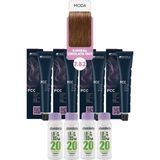 Alberobello Oksidan+Indola Pcc Saç Boyası 60 Ml. (4'er Adet) - 7.82 Kumral Çikolata İnci
