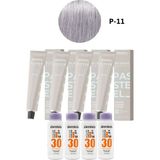 Alberobello Oksidan+Indola Pcc Saç Boyası 60 Ml. (4'er Adet) - P.11 Yoğun Küllü