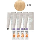 Alberobello Oksidan+Indola Pcc Saç Boyası 60 Ml. (4'er Adet) - P.27 İnci Viyole