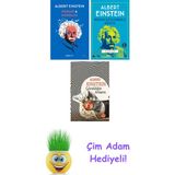Albert Einstein 3 Kitap Seti + Çim Adam Hediye - Hayır