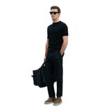 Albert Smart Erkek Chino Pantolon Comfort Pileli Siyah