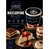 Alberto Di Centa Trakya Çiftliği Mascarpone Peynir 350 gr Taze ve Doğal İtalyan Tarzı Tatlı ve Tiramisu İçin Krem Peynir