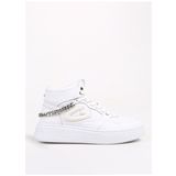 Alberto Guardiani Beyaz Kadın Deri Sneaker NEW ERA 0157